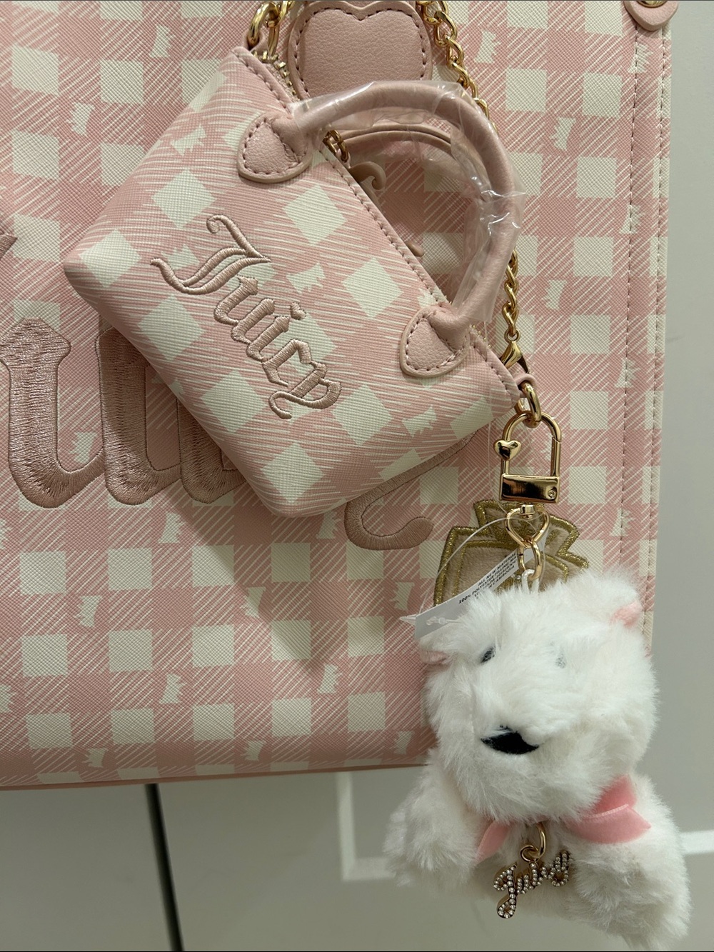 Juicy Couture Exclusive (NWT) Study In Style With Scottie Tote Bag - Picture 4 of 14